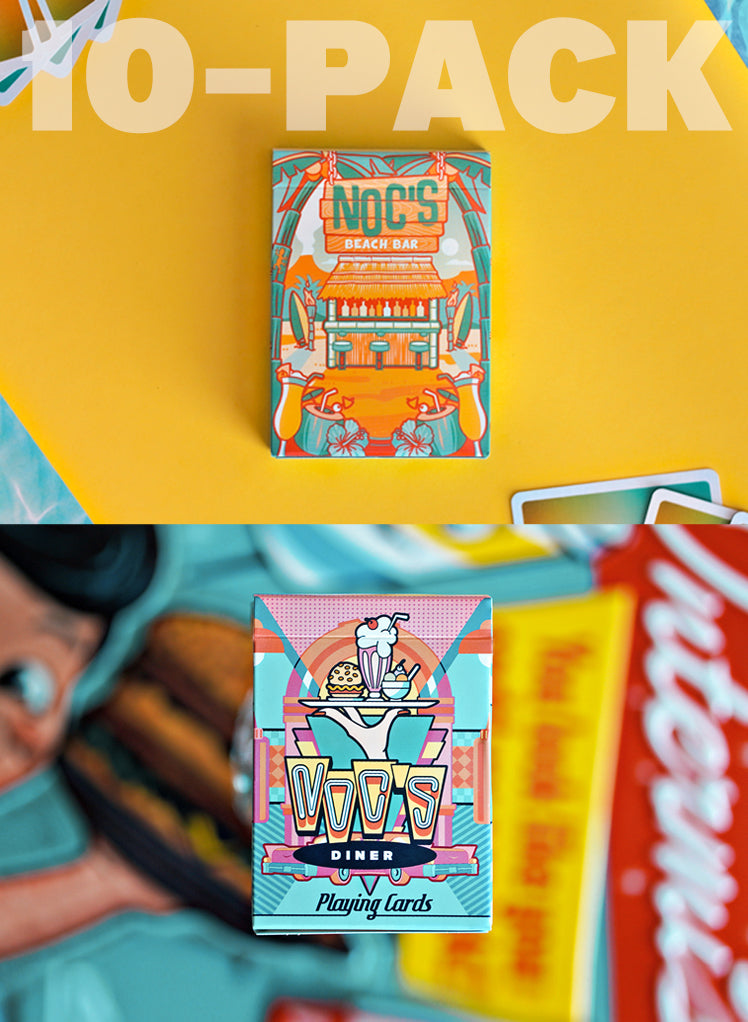NOC's Beach Bar & NOC's Diner (10-PACK)