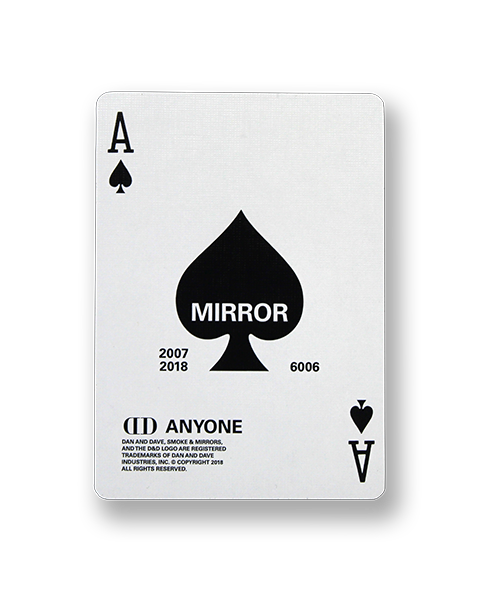 ANYONE × Smoke&Mirrors playing cards Anyone x Smoke and Mirrors (Mirror) – House of Playing Cards