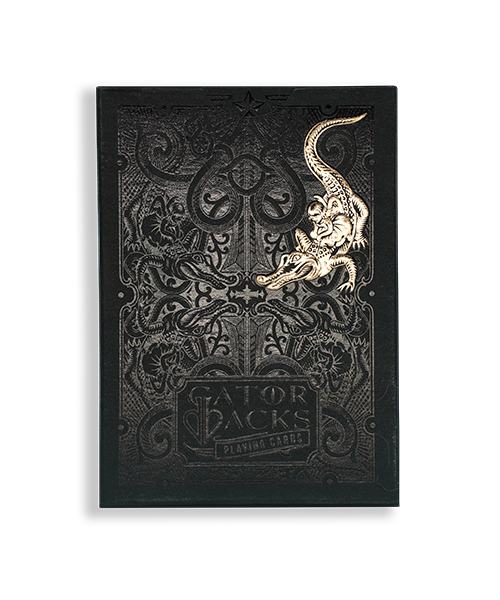 GATORBACKS(Rose gold)playing cards Gator Backs (Rose Gold) – House of Playing Cards