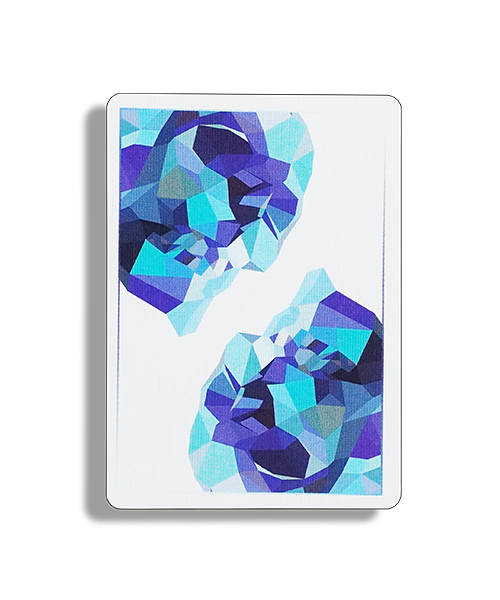 Memento Mori V2 (Blue) House of Playing Cards Memento Mori V2 (Blue) House of Playing Cards