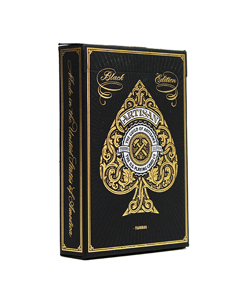 Artisan Playing Cards Black 