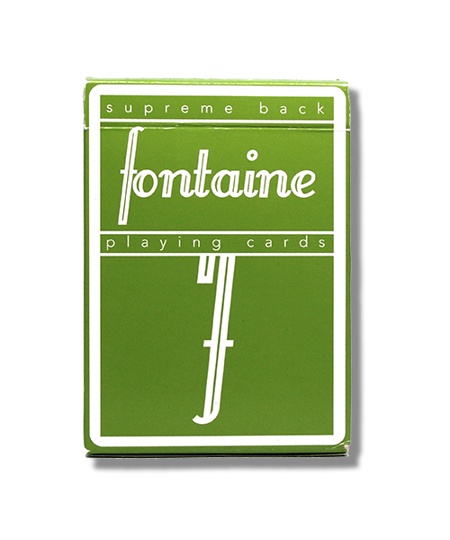 トランプ fontaine set Fontaine (Green) – House of Playing Cards