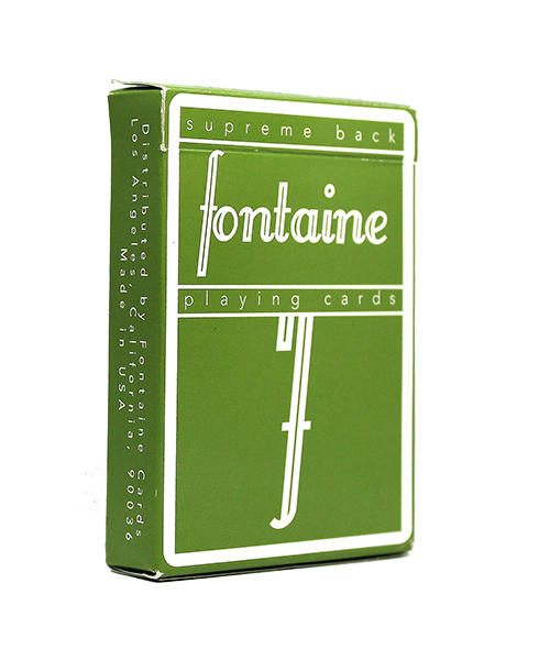 Fontaine (Green) – House of Playing Cards