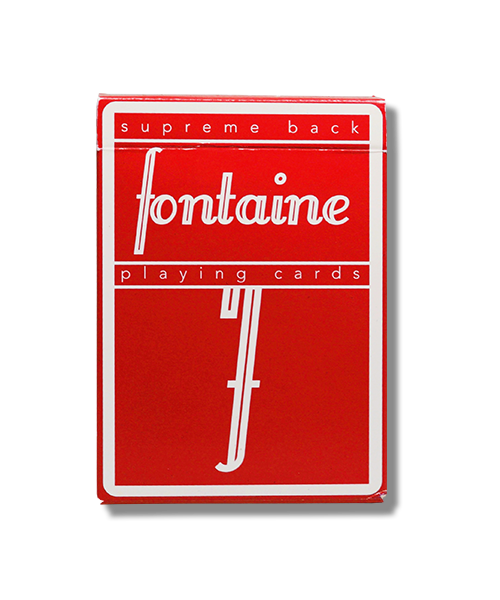 Fontaine (Red) – House of Playing Cards