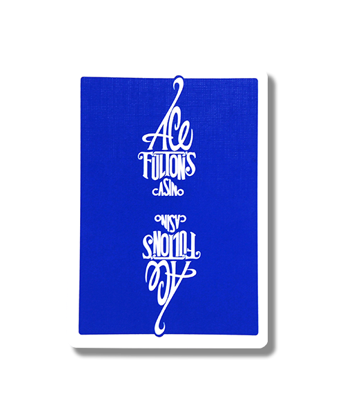 Ace Fulton's (Blue) – House of Playing Cards