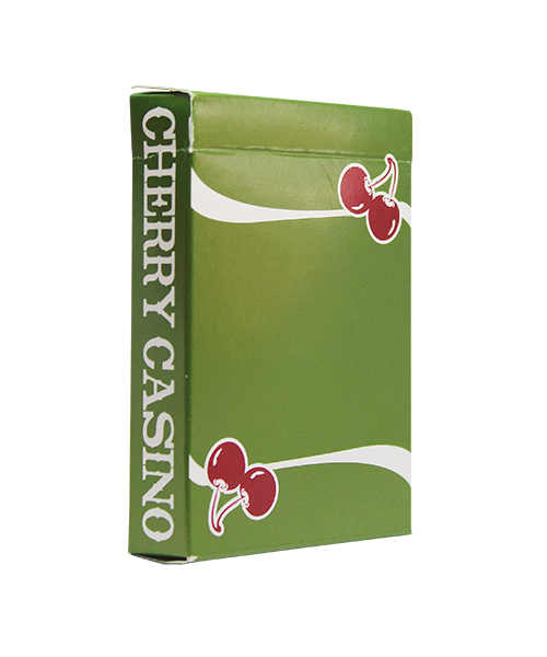 Cherry Casino Playing Cards Green 1ダース Cherry Casino Sahara Green – House of Playing Cards