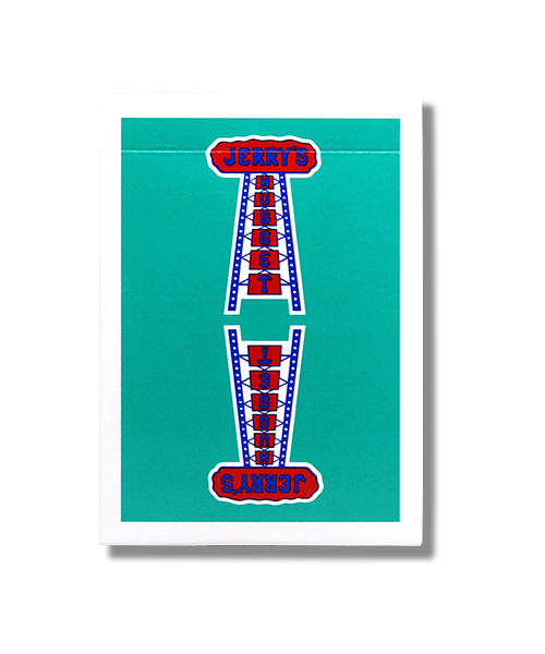 Jerry's Nugget (Teal) – House of Playing Cards Jerry's Nugget (Teal) – House of Playing Cards