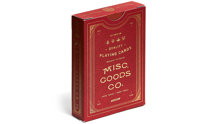 Misc. Goods Company Deck (RED)