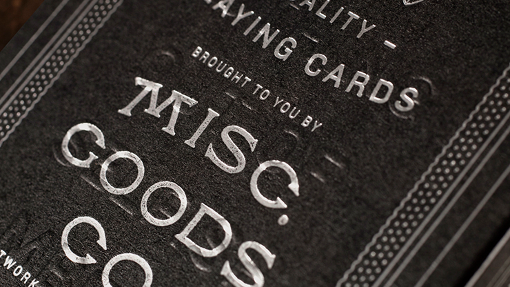 Misc. Goods Company Deck (BLACK)