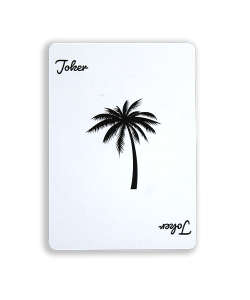 Palm Tree Playing Cards