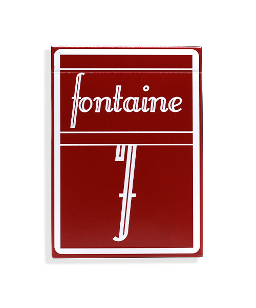 Fontaine (Red) – House of Playing Cards